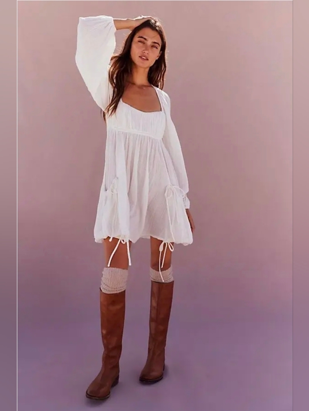 Free People Clea Mini Dress